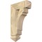 Ekena Millwork Merced Arts & Crafts Rough Sawn Bracket, Douglas Fir, 4"W x 14"D x 22"H BKT04X14X22MRC03RDF - alternate 1